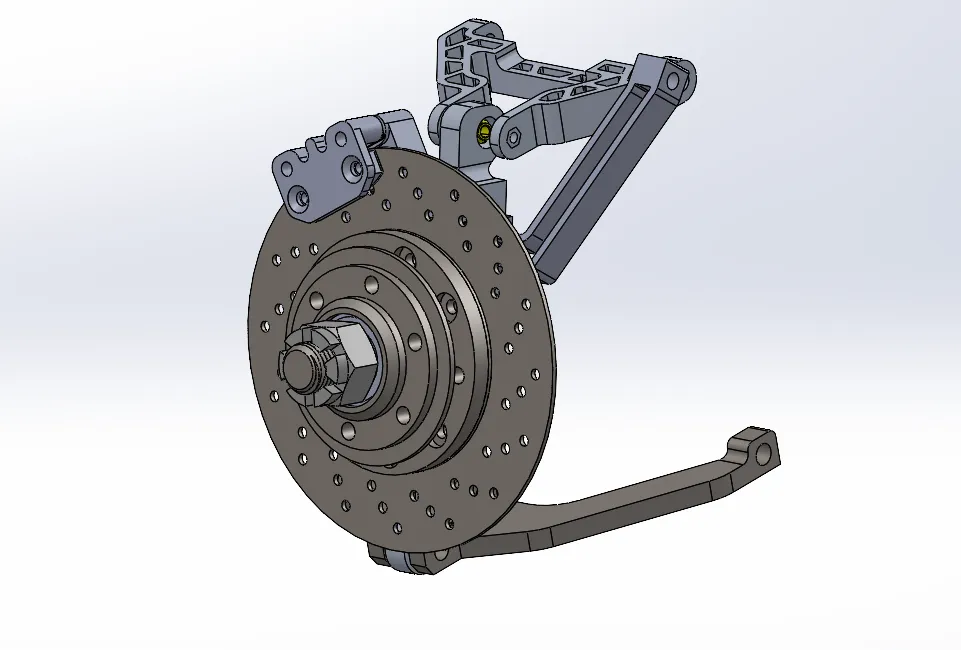cover preview of Front Brake Rotor Redesign